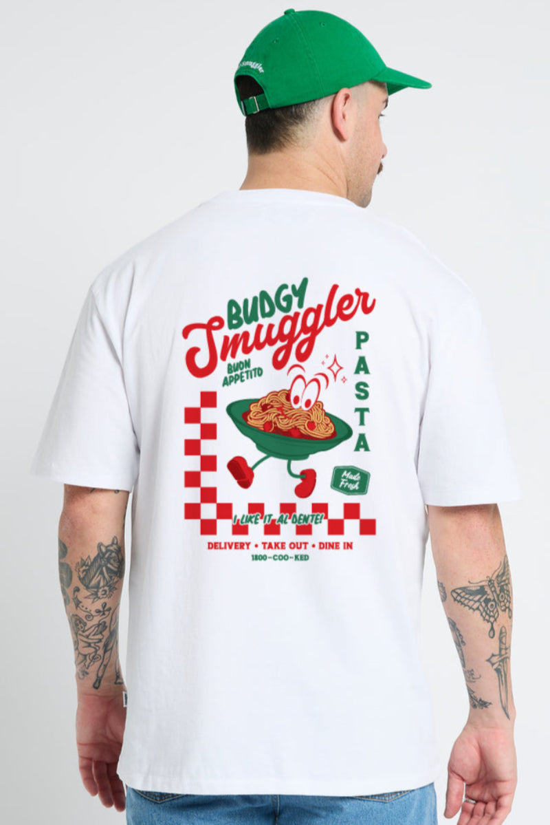 Teeshirt Blanc Pasta Shop