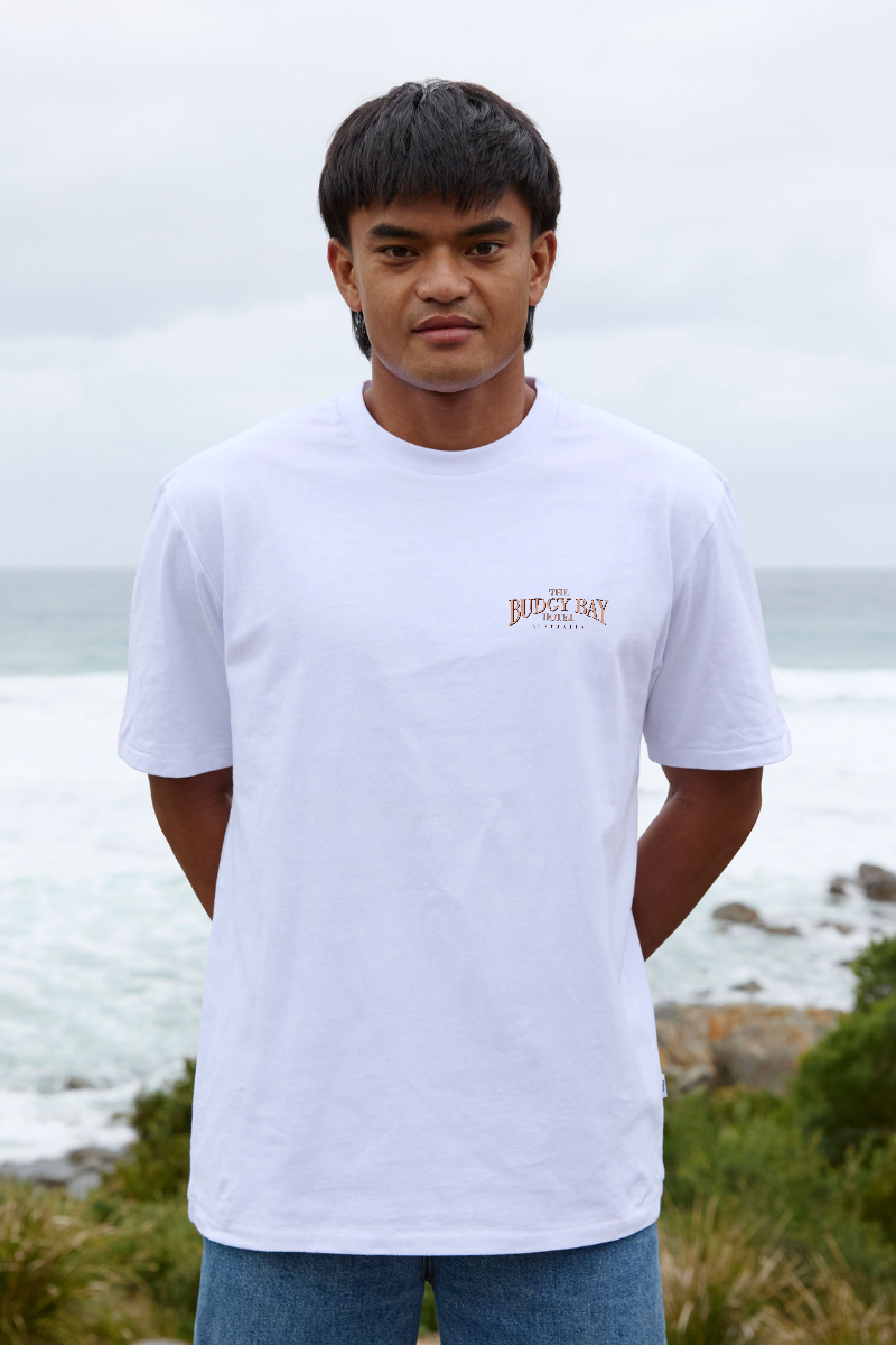 Teeshirt Blanc Hôtel Budgy