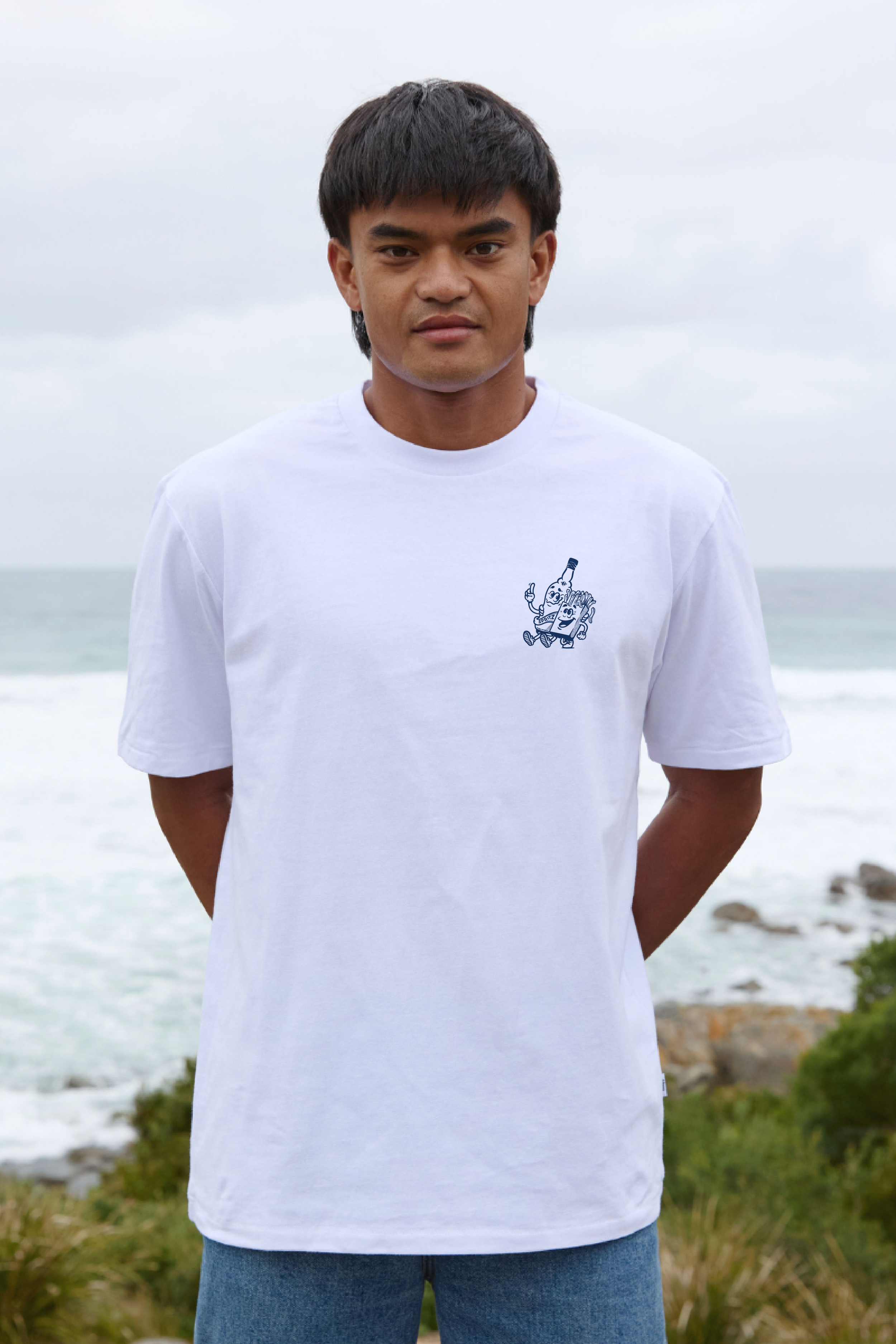 White Spritz & Fries T-shirt