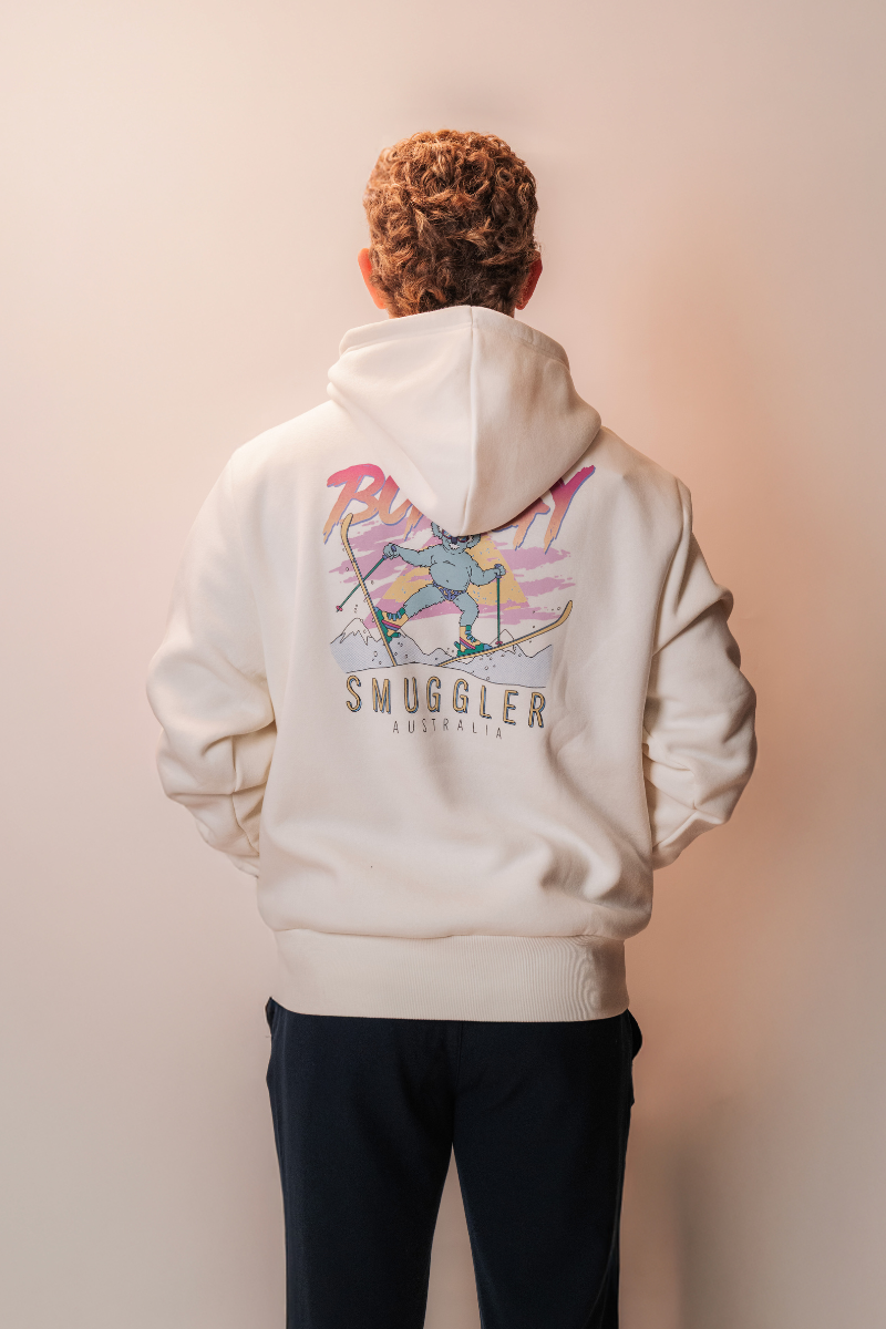 Sweat à Capuche Crème Koala Ski