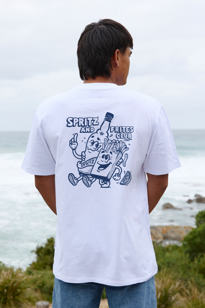 White Spritz & Fries T-shirt