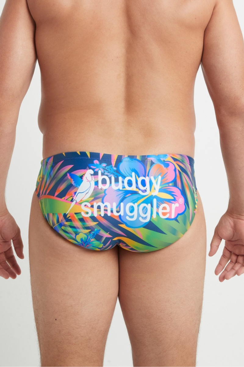 MENS SWIMWEAR TROPIC THUNDERS DESIGN BUDGY SMUGGLER UK Budgy