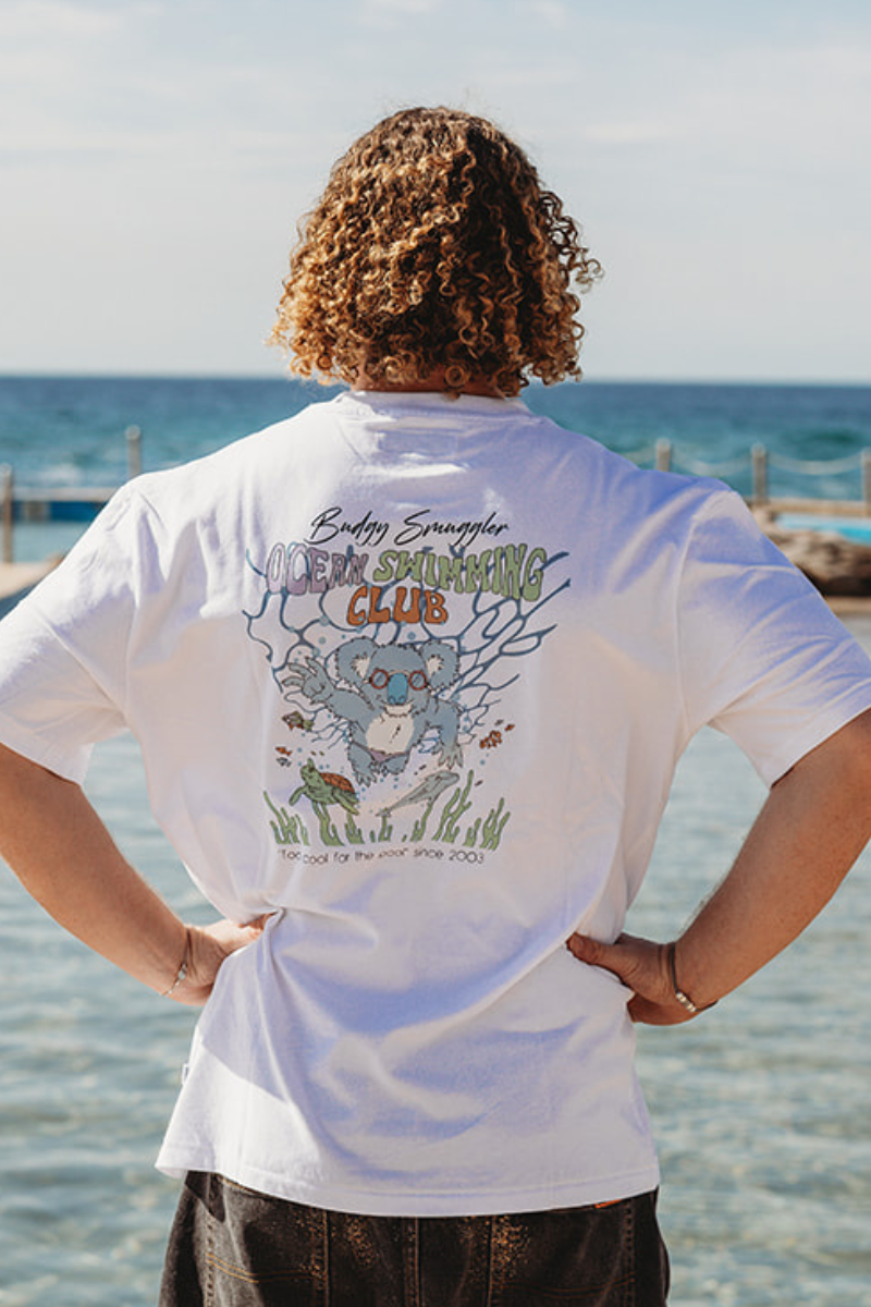 Teeshirt Blanc Koala Swim