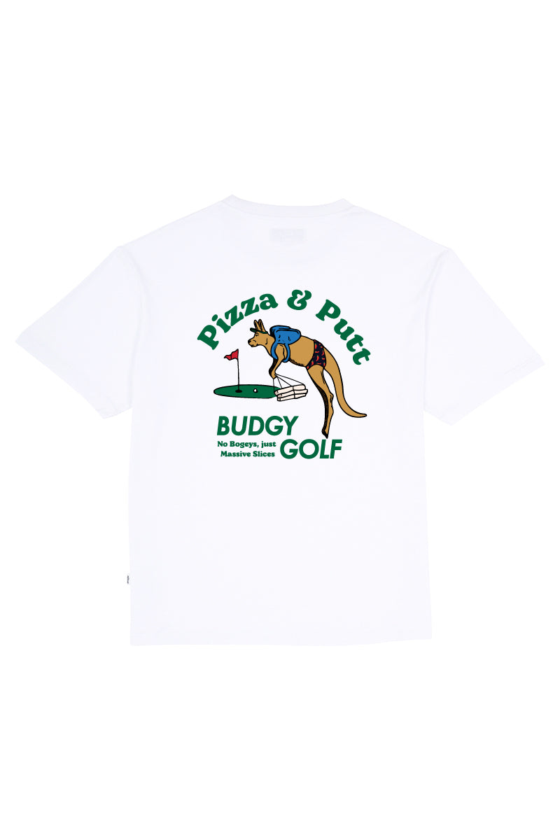 Teeshirt Blanc Pizza