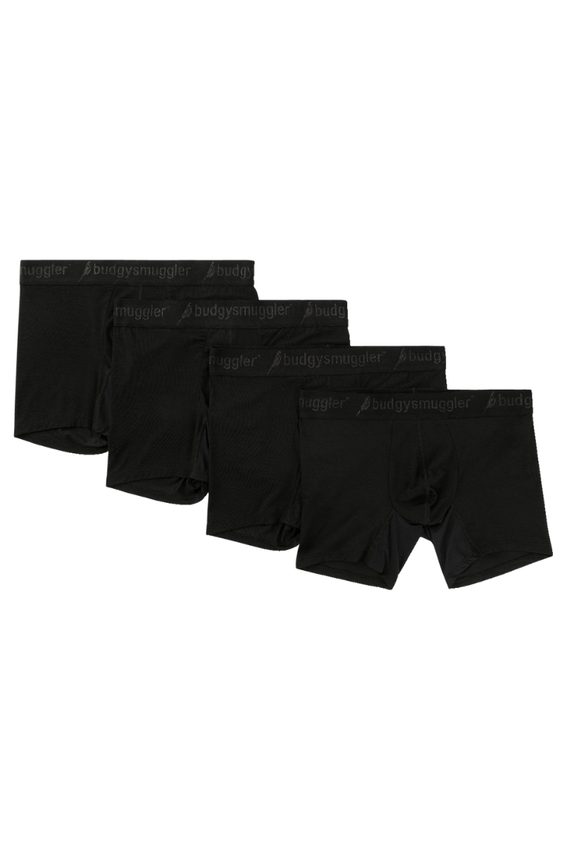 Coffret de 4 Boxers Premium (2.0) en Noir