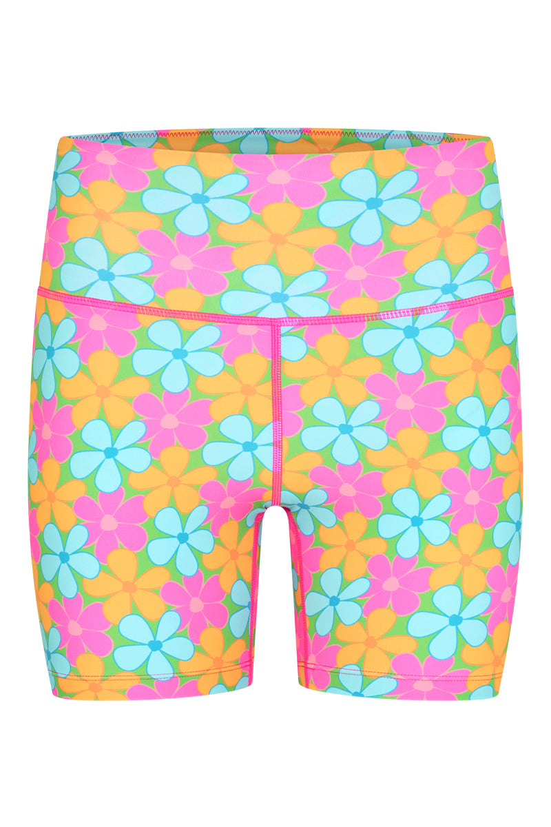 Booty Shorts 2.0 in Summer Flowers
