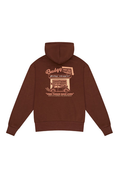 Sweat à Capuche Marron Bondi Store