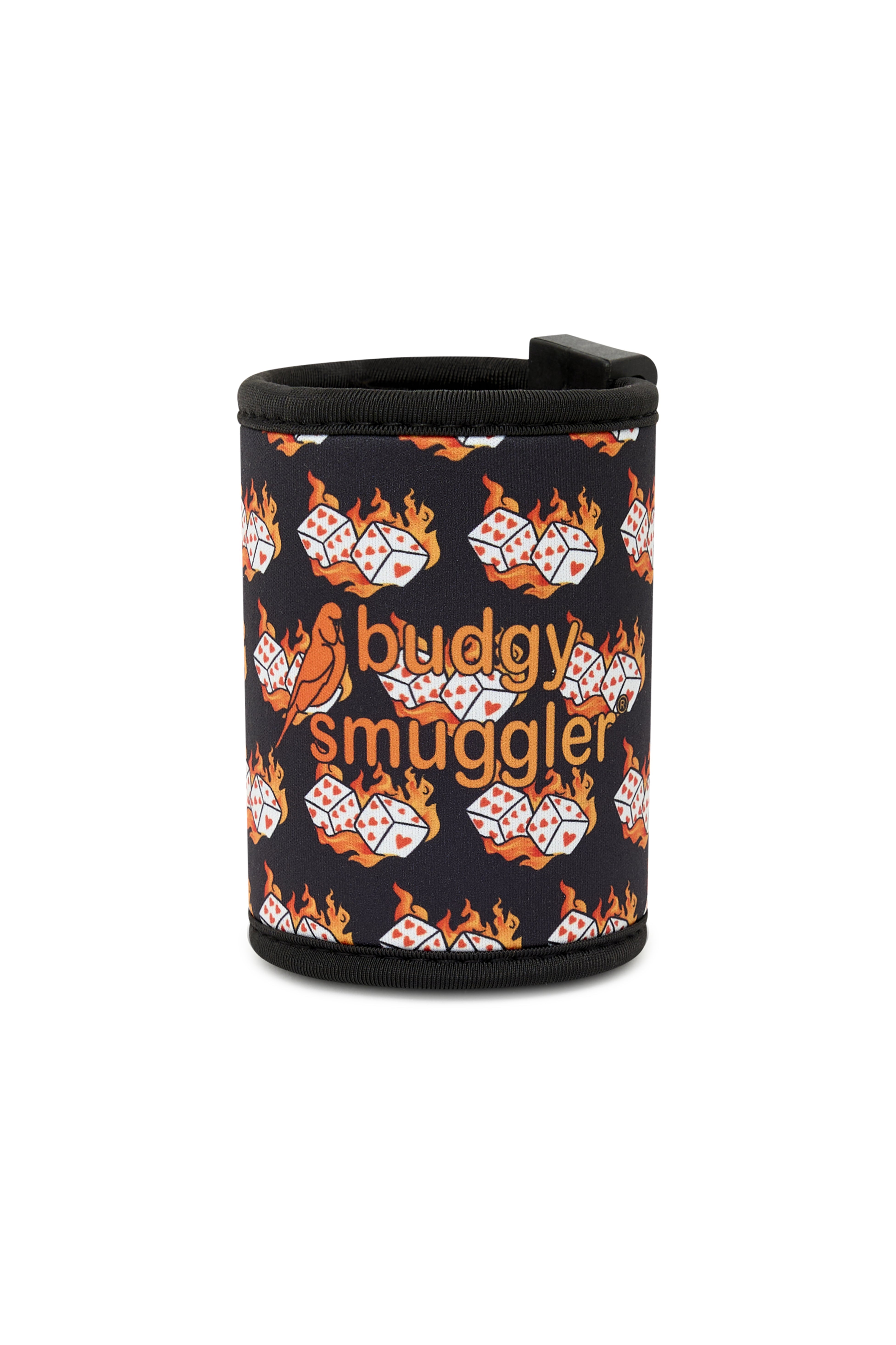 Flaming Dice Beer Holder