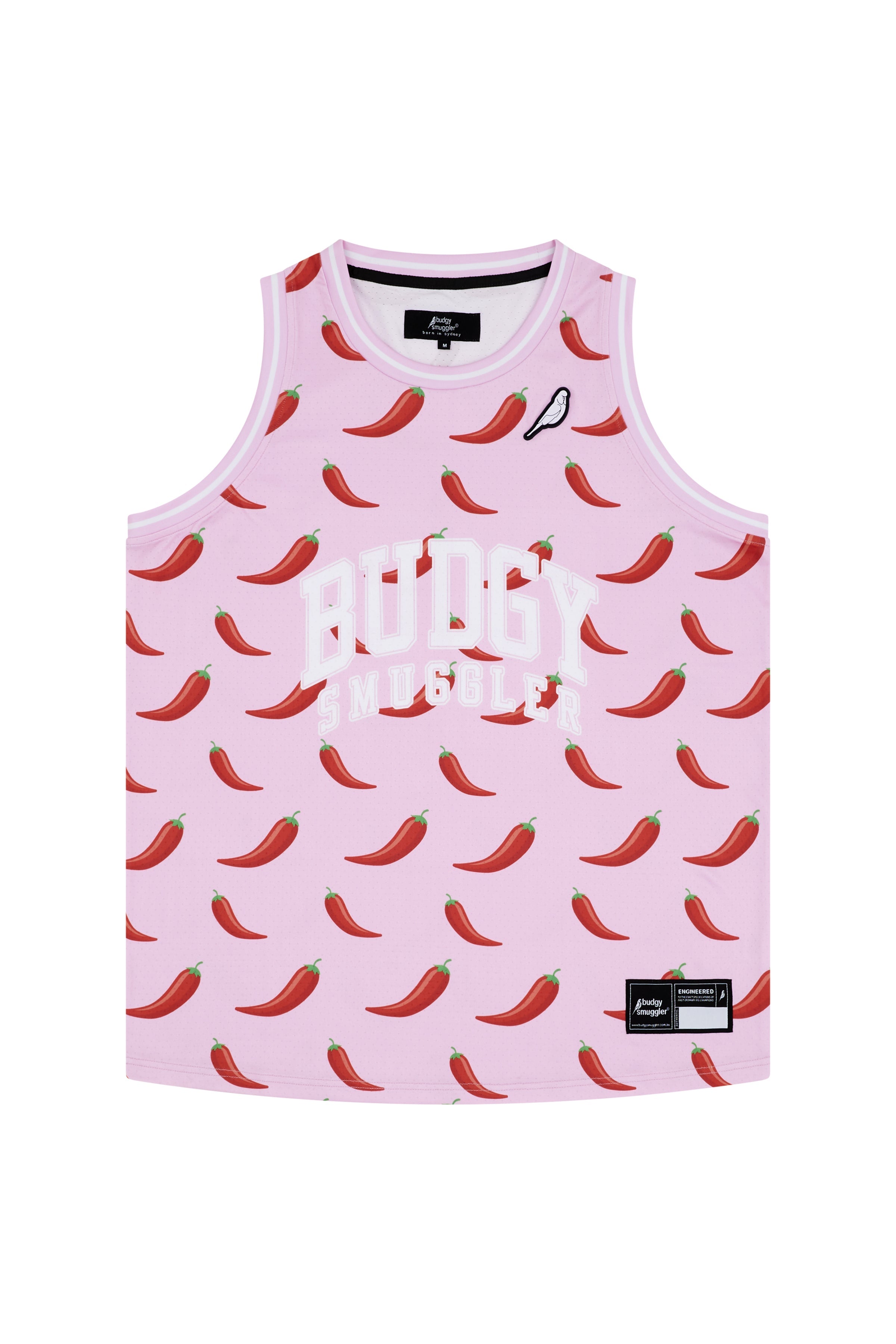 Maillot de Basket en Piments Rose