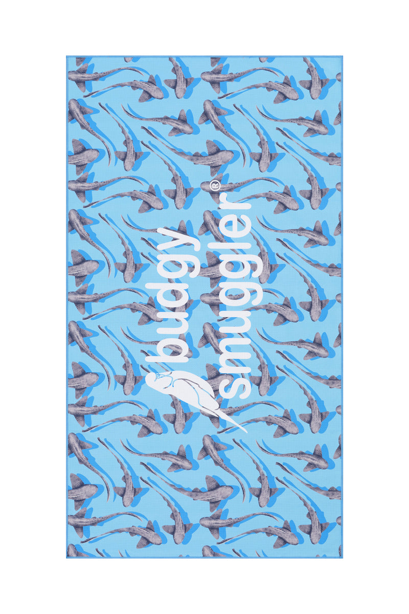 Serviette de Plage Double Face en Port Jackson| Logo Central