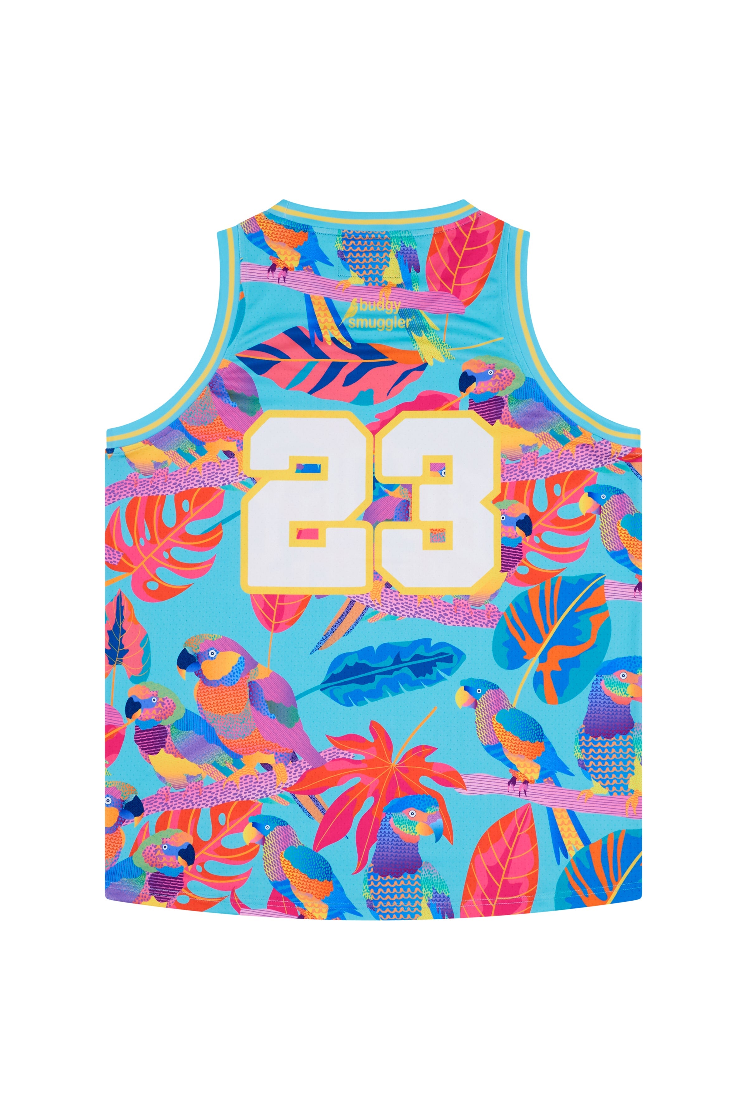 Maillot de Basket en Electro Perroquets