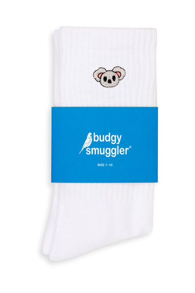 Wellensittich-Koala-Socken