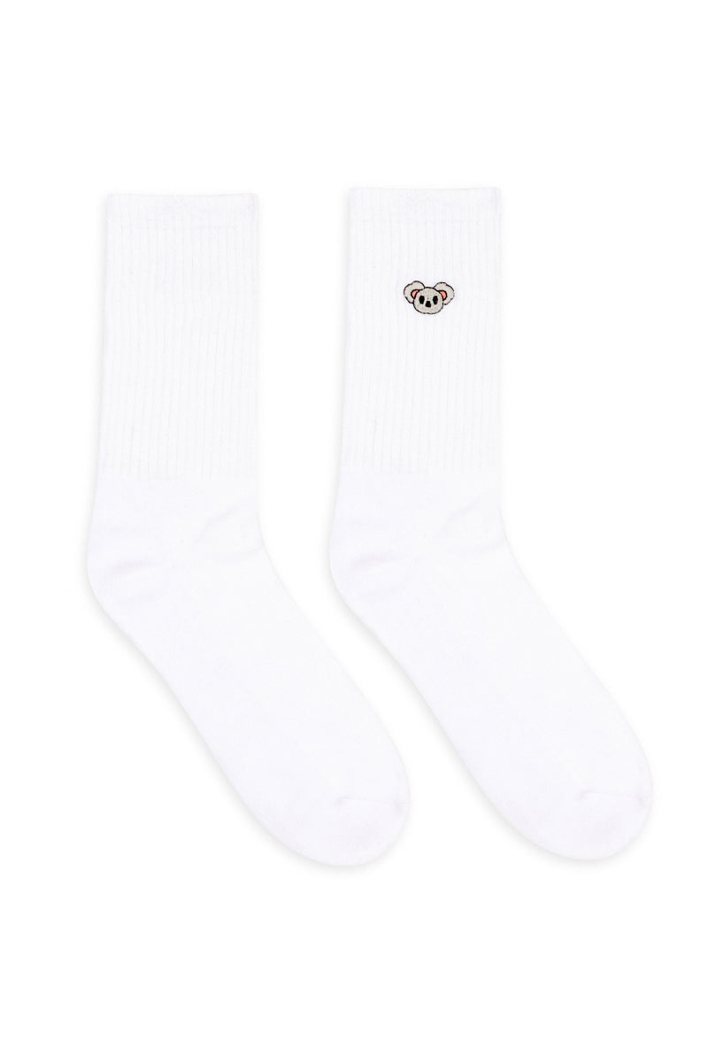 Wellensittich-Koala-Socken