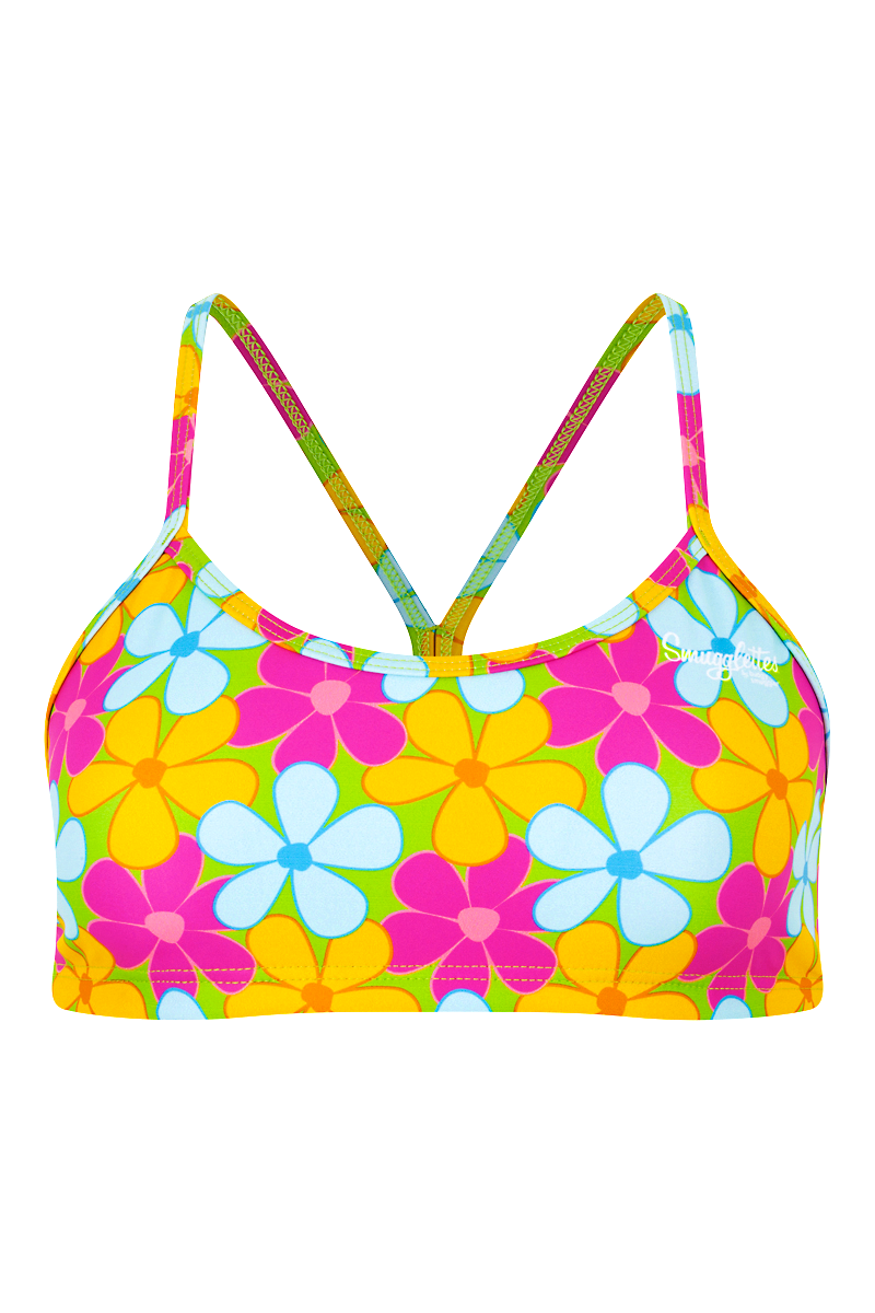 Süßwassertop mit Sommerblumen