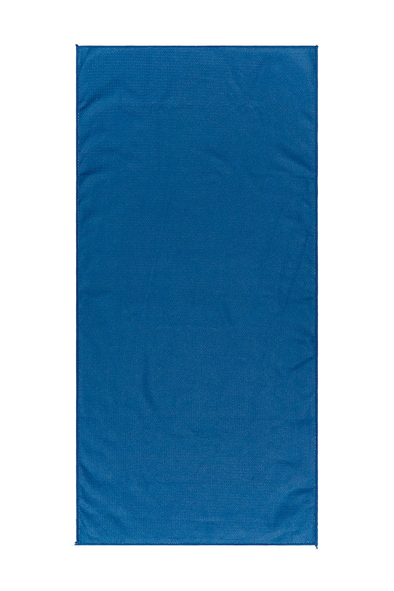 Double-Sided Flamingo Beach Towel | Central Logo