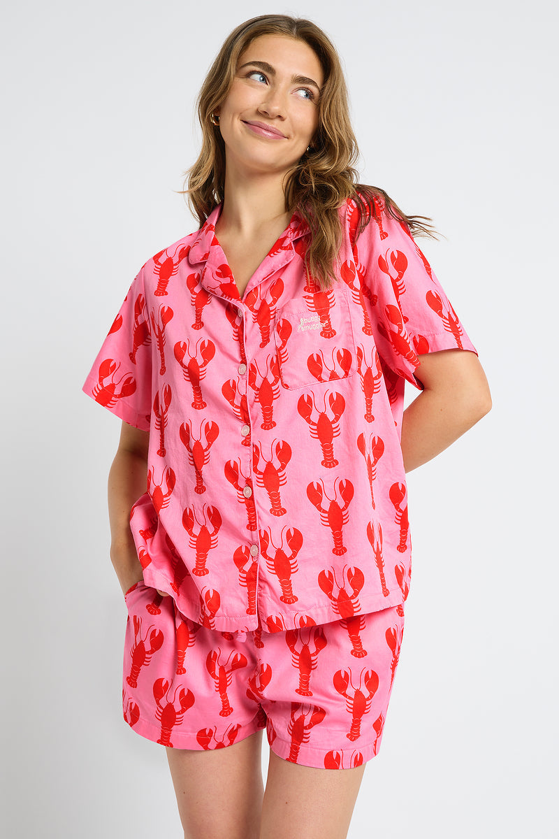 Hummer-Pyjama-Set für Damen