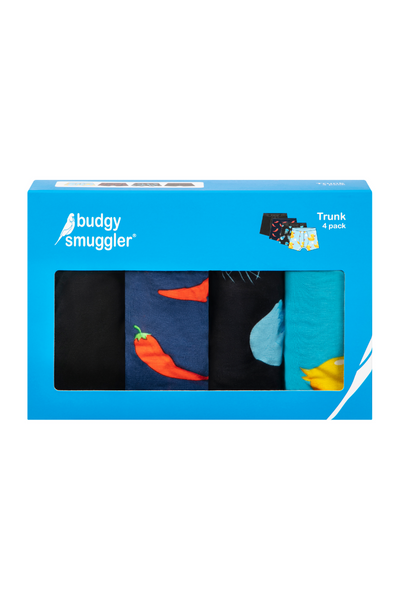 Coffret de 4 Boxers Premium (2.0) en  Mix d'imprimés
