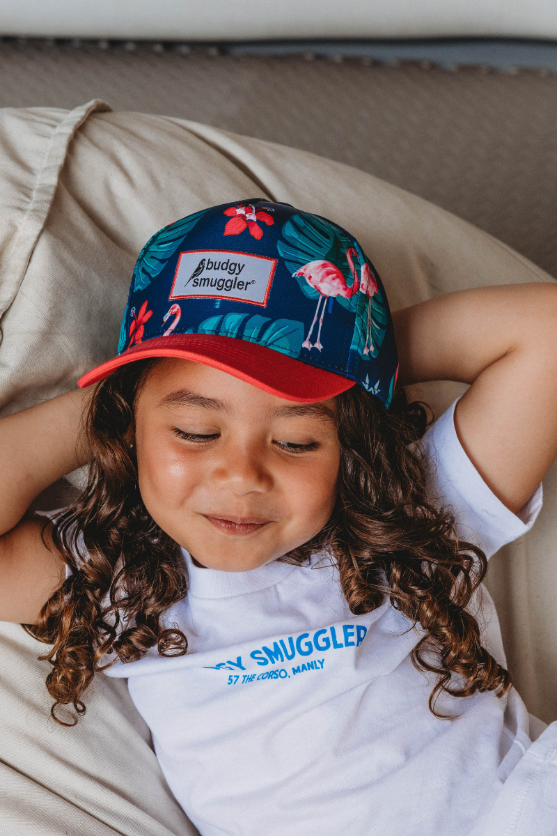 Flamigoes printed children's cap