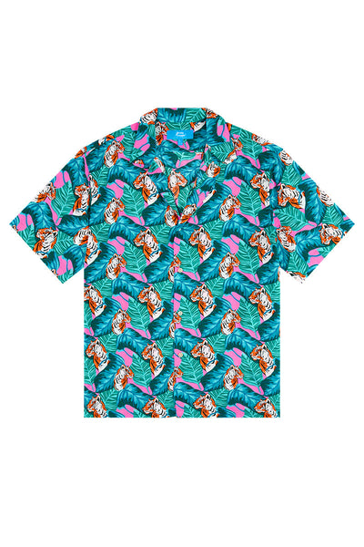 Hawaii Hemd mit Tiger Muster