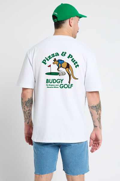 Teeshirt Blanc Pizza
