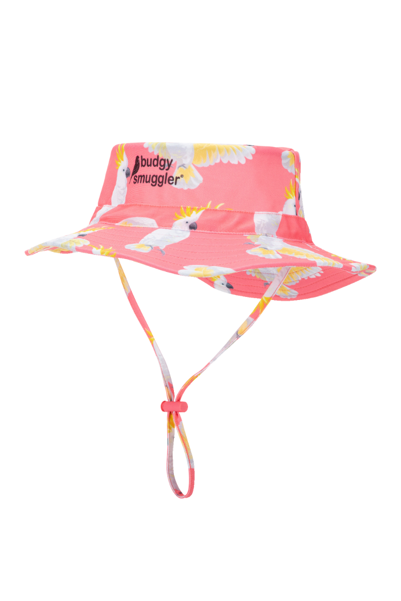 Coffret enfant maillot Body Short enfant et Bob de bain en Petites Perruches UPF 50+