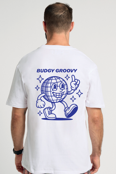 Weißes Rodeo-T-Shirt