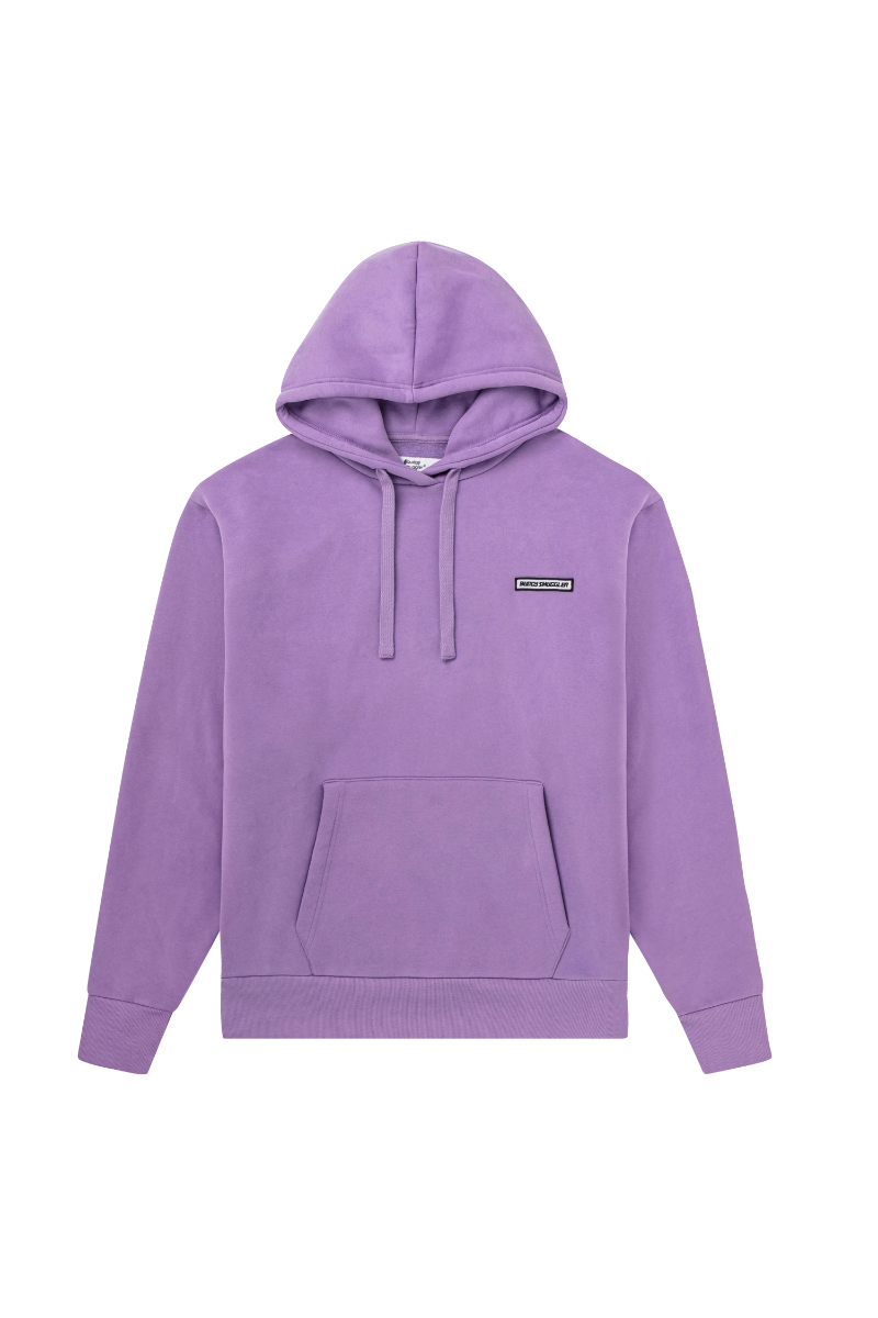 BIENTÔT | Sweat à Capuche Lilas Budgy Logo