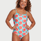 One Piece with Thin Straps in Grapefruit