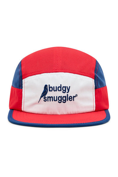 Running Cap en Rouge Bleu et Blanc
