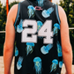 Basketballtrikot mit Quietscheenten Muster