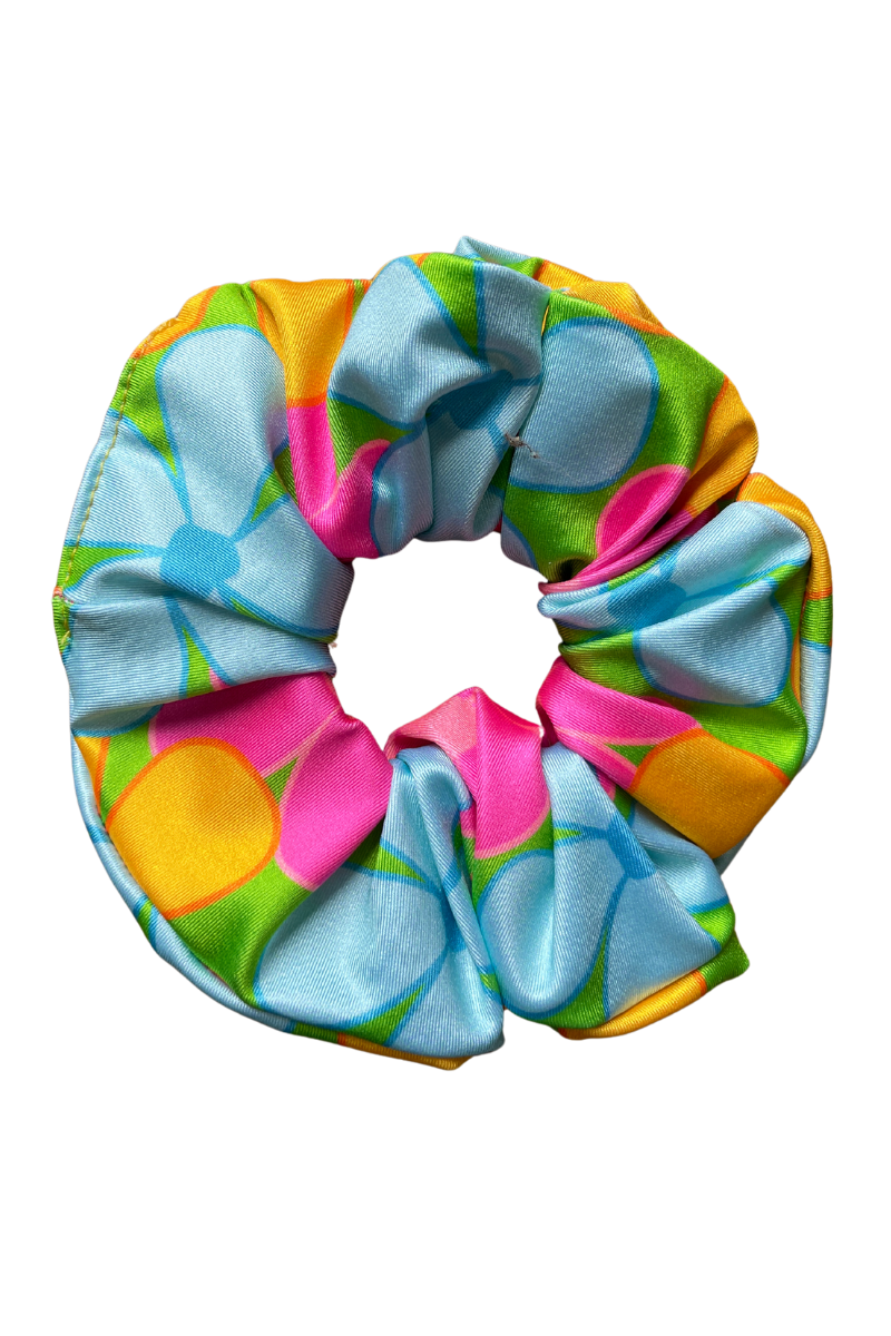 Summer Flower Scrunchie