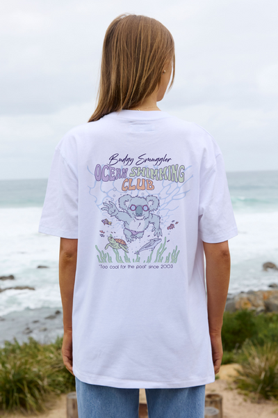 Teeshirt Blanc Koala Swim