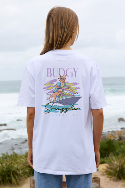Teeshirt Blanc Kangourou Jetski