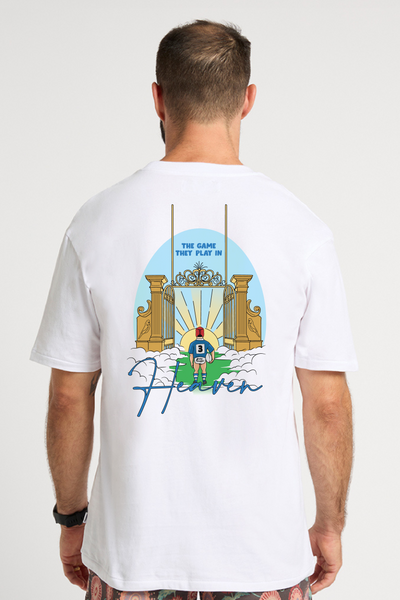 Teeshirt Blanc Rugby Paradis