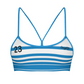 Personalisierung Bikini Top 'Freshwater' mit Streifen
