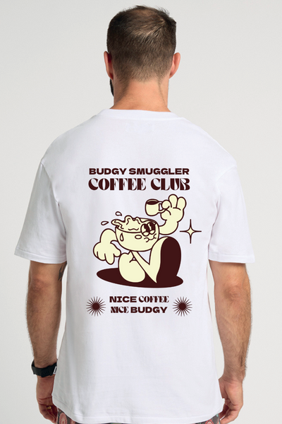 Weißes Rodeo-T-Shirt