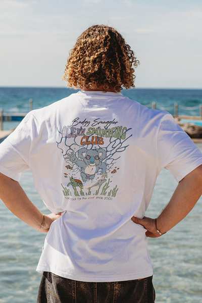 Teeshirt Blanc Koala Swim