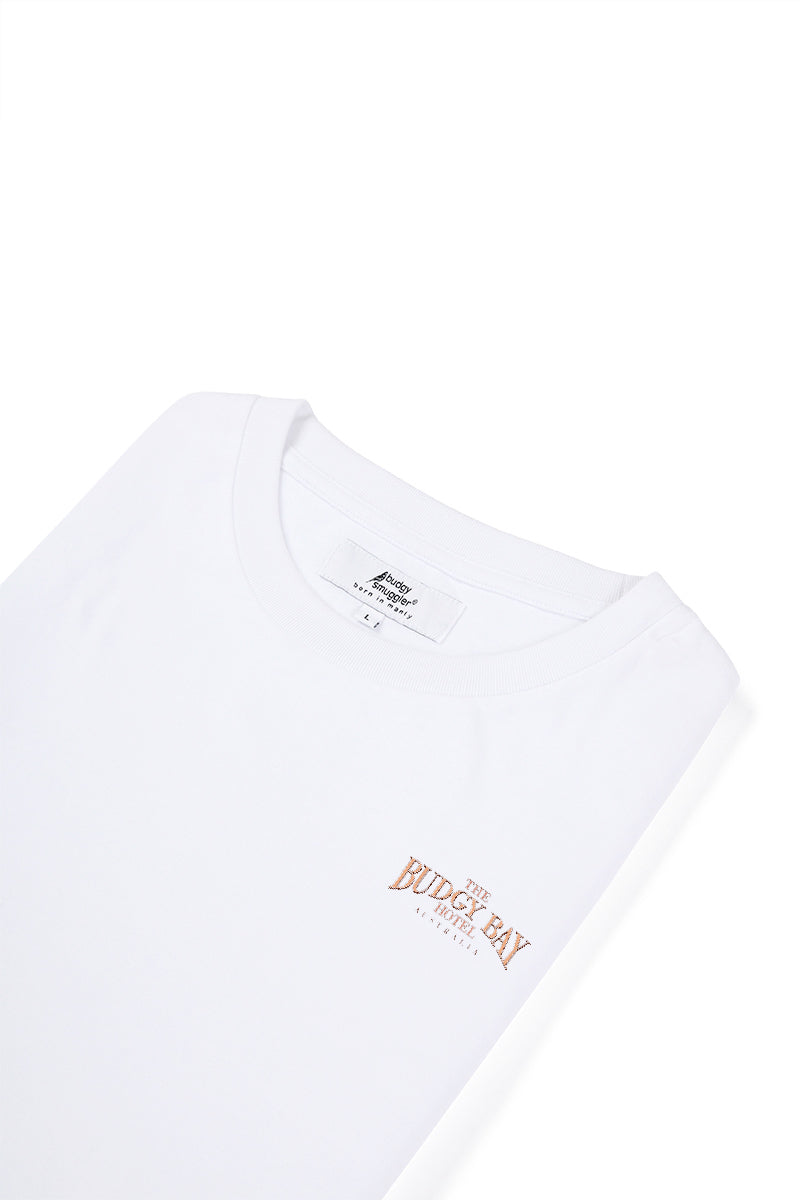 Teeshirt Blanc Hôtel Budgy
