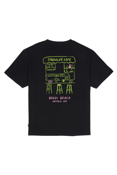 Teeshirt Léger Noir Smuggler Café