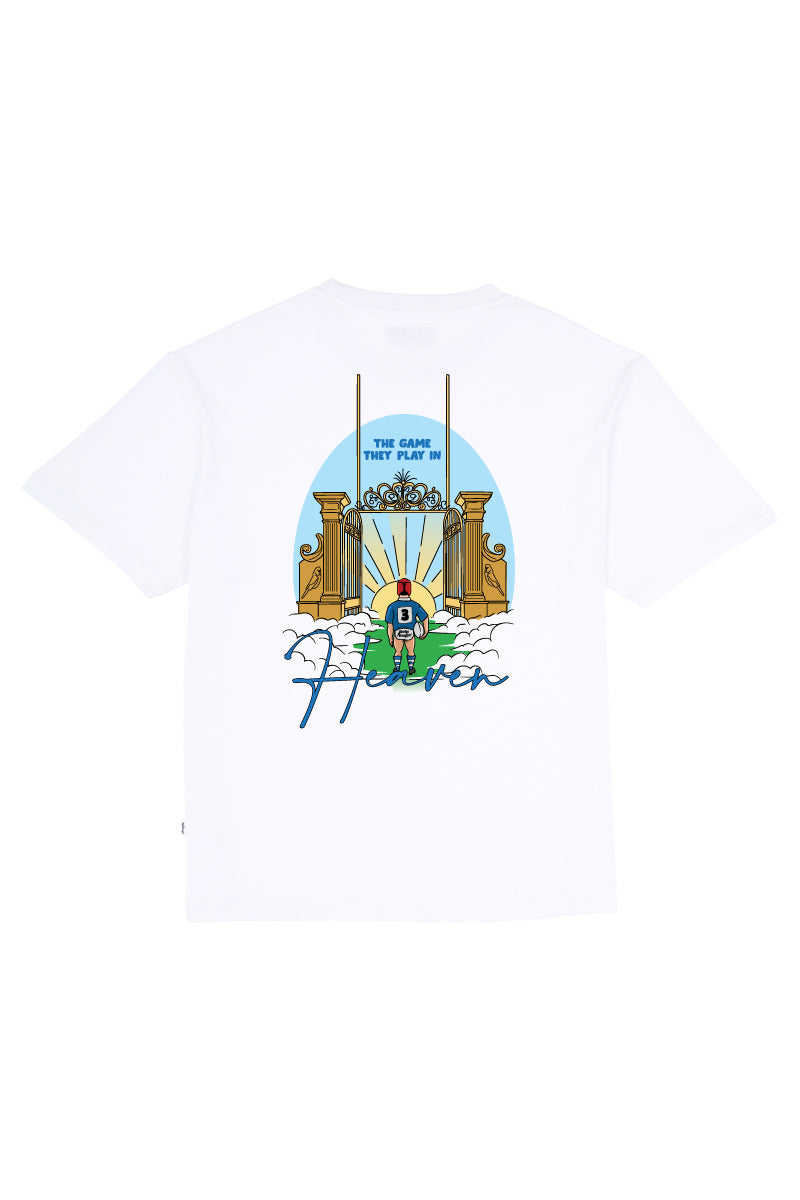 Teeshirt Blanc Rugby Paradis