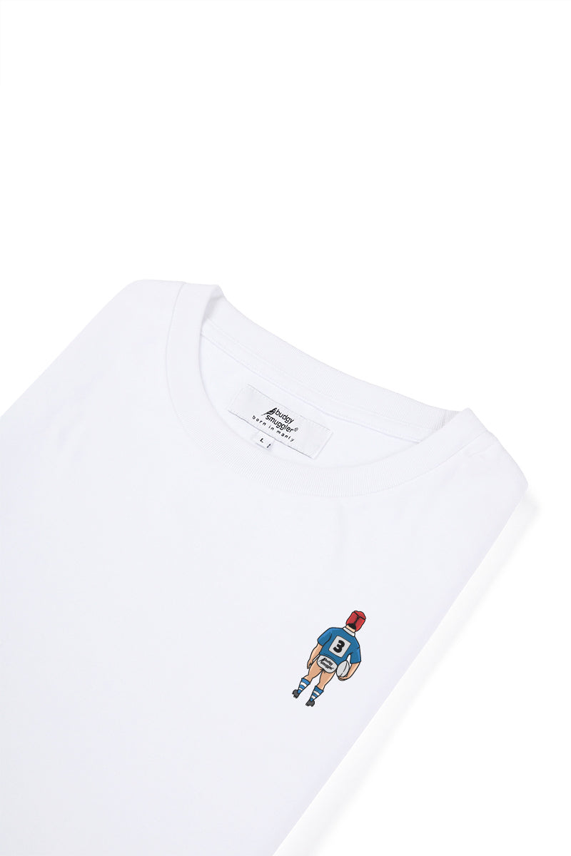 Teeshirt Blanc Rugby Paradis