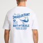 Teeshirt Blanc Fishing Bait and Tackle