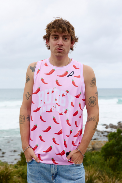 Maillot de Basket en Piments Rose