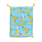 Serviette de Plage Double Face en Bananes Bleues | Logo Central