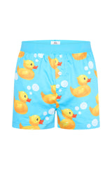 Herren-Pyjamahose mit Entenmotiv