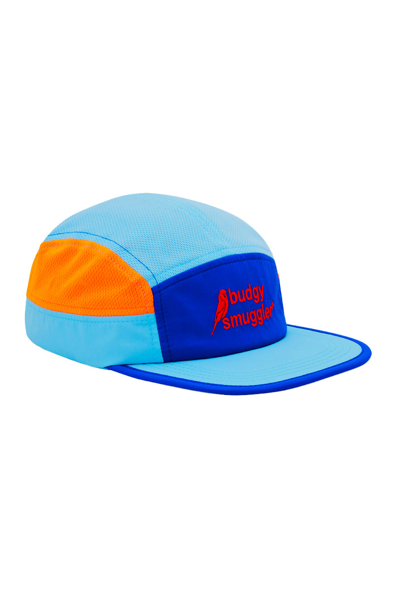 Running Cap en Bleu et Orange