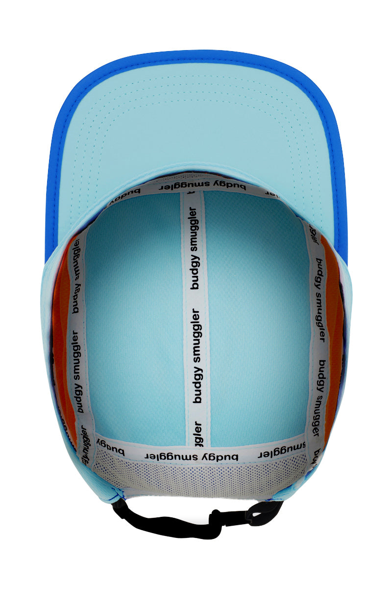 Running Cap en Bleu et Orange