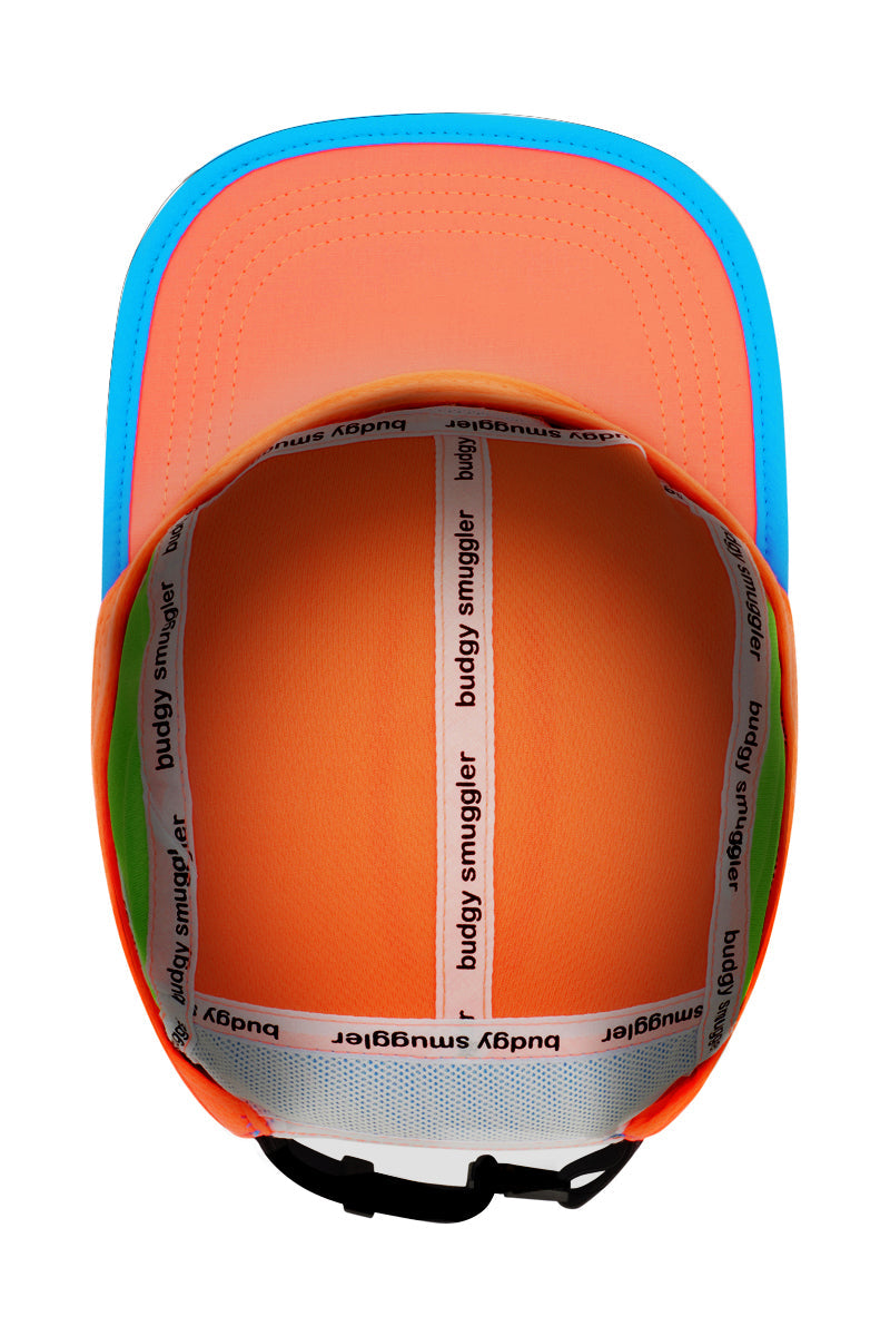 Running Cap Rose et Orange