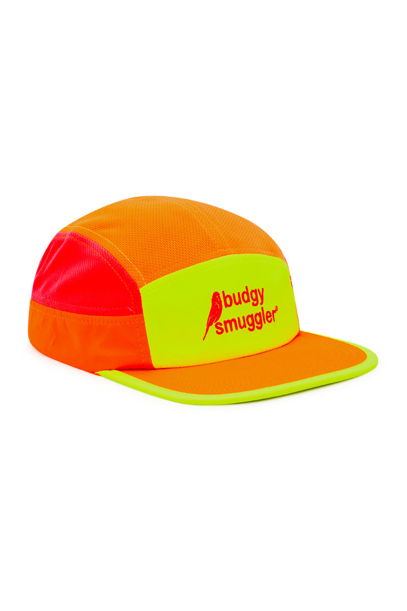 Running Cap en Orange et Jaune