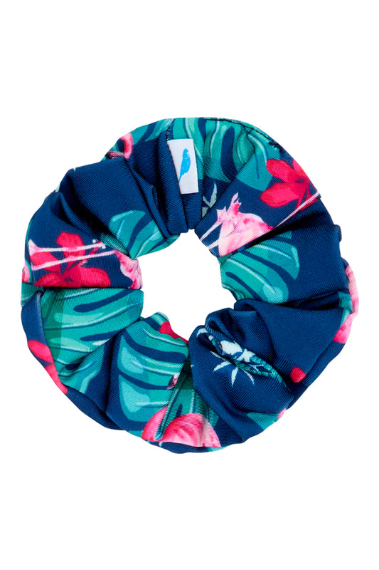 Scrunchie mit Flamingo Muster